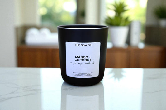 12 oz Mango and Coconut | Coconut Soy Candle