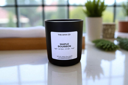 12 oz Maple Bourbon | Coconut Soy Candle