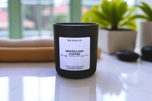 12 oz Brazilian Coffee | Coconut Soy Candle