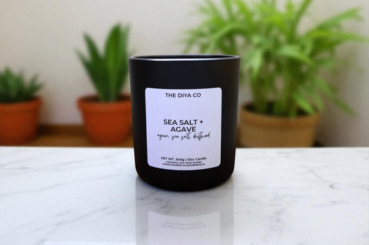 12 oz Sea Salt and Agave | Coconut Soy Candle