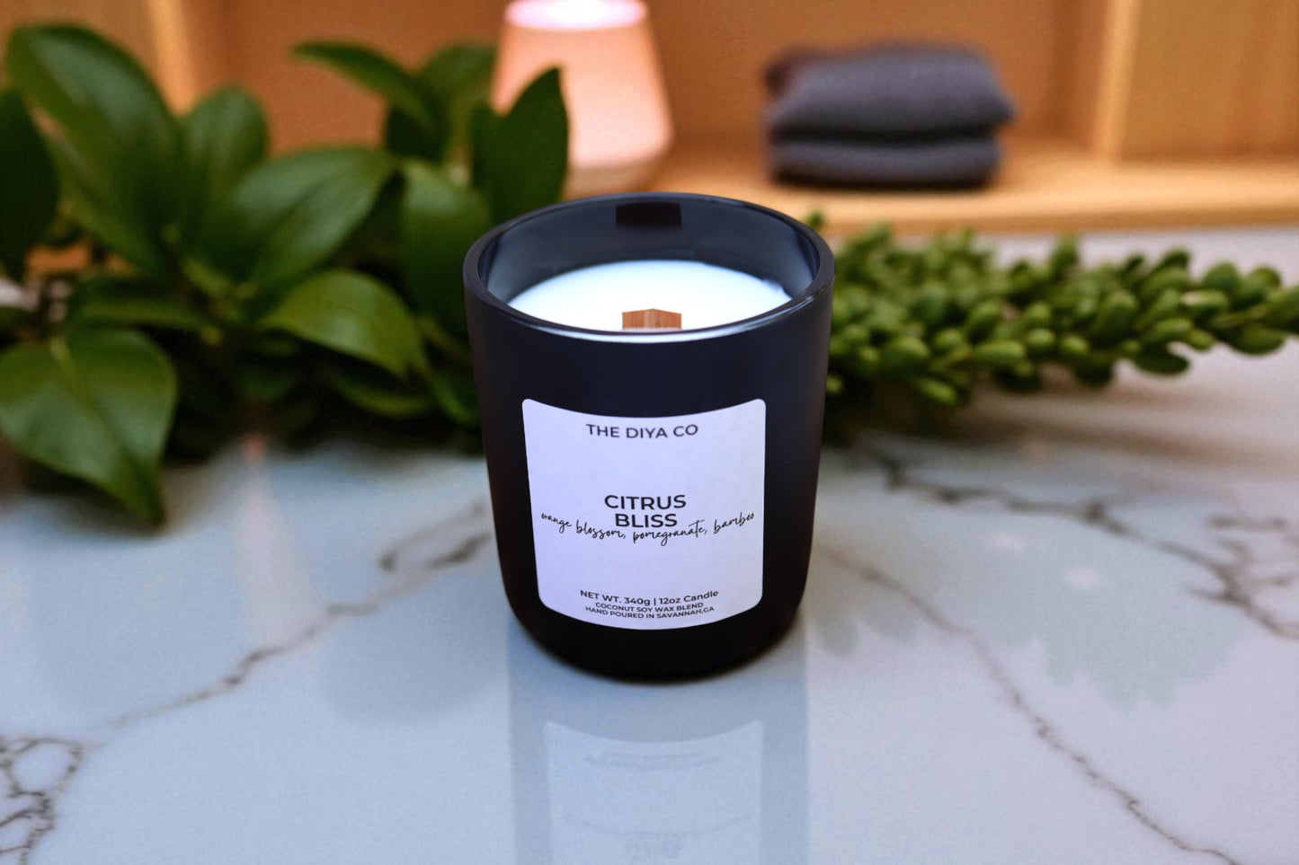 12 oz Citrus Bliss | Coconut Soy Candle
