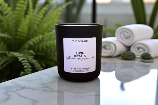 12 oz Lush Petals | Coconut Soy Candle
