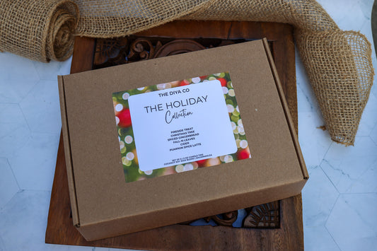 6 - 2 oz Tin Candles - The Holiday Collection