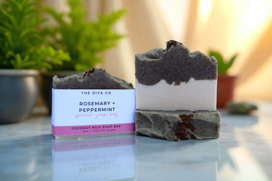 Rosemary, Peppermint, Spearmint & Juniper Berry Exfoliating Bar