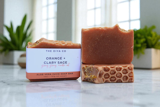 Orange, Clary Sage, and Ylang Ylang Palm-Oil Free Soap Bar