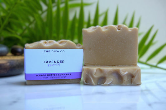 Lavender and Peppermint Mango Butter Soap Bar