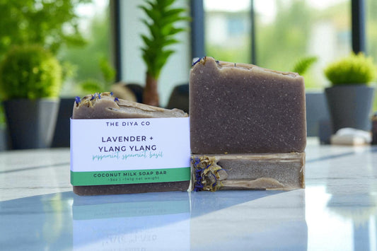 Lavender, Ylang Ylang, Peppermint, & Spearmint Exfoliating Soap Bar