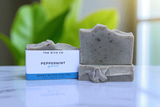 Peppermint and Spearmint Palm-Oil Free Soap Bar