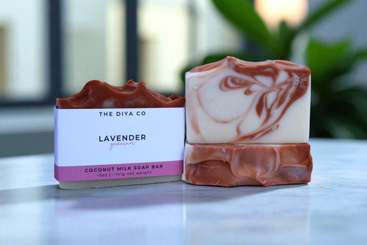 Lavender and Geranium Palm-Oil Free Soap Bar