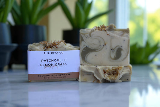 Patchouli, Lemongrass, Ylang Ylang III Palm-Oil Free Soap Bar