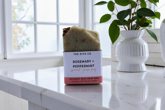 Rosemary, Peppermint, Spearmint, and Juniper Berry Mini Soap Bar (2–2.5 oz)