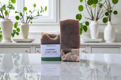 Lavender, Ylang Ylang, Peppermint, & Spearmint Exfoliating Mini Soap Bar