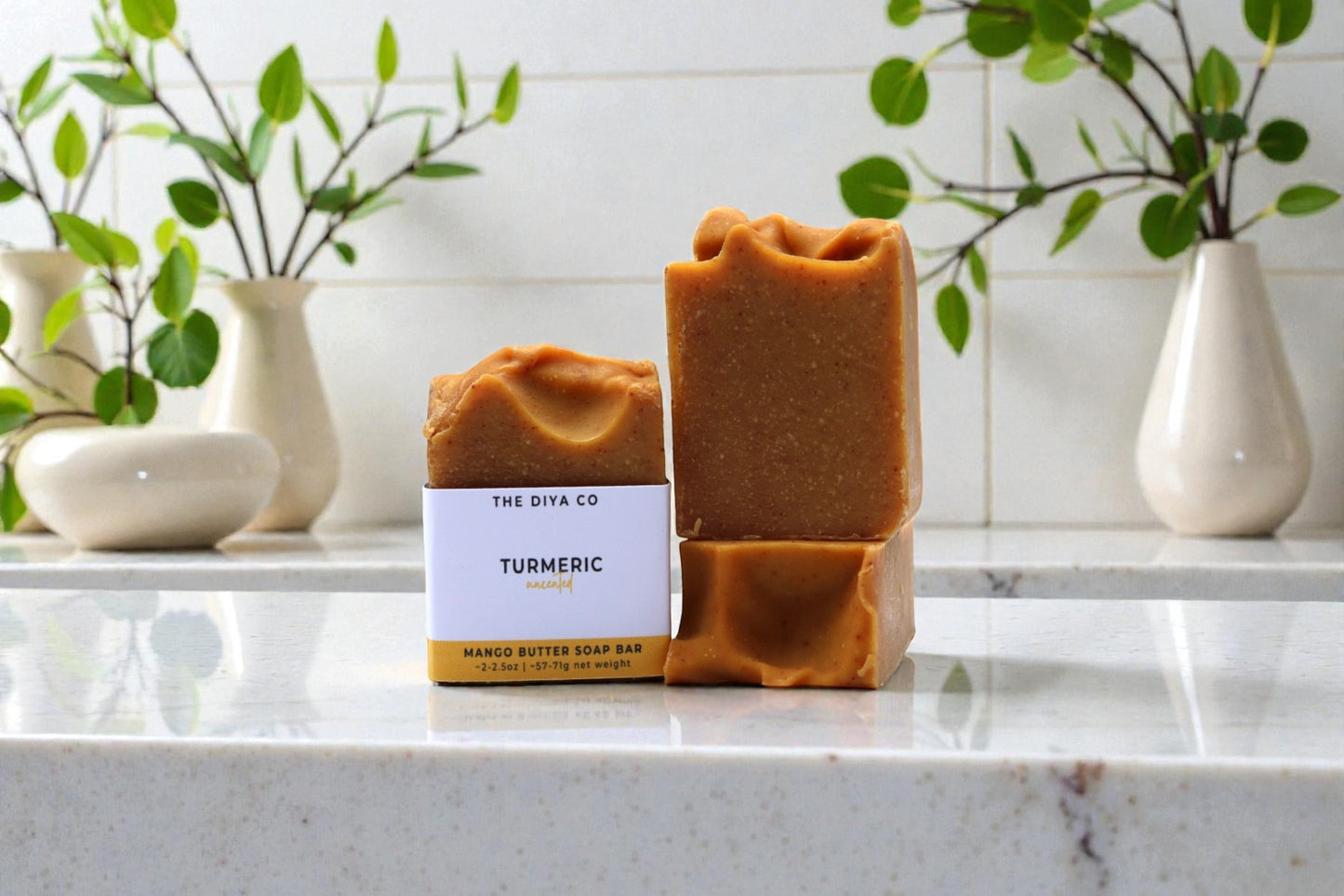 Turmeric & Mango Butter Mini Soap Bar | Brighten + Glow