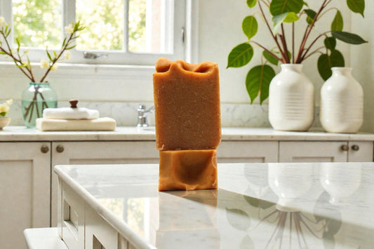 Turmeric & Mango Butter Mini Soap Bar | Brighten + Glow