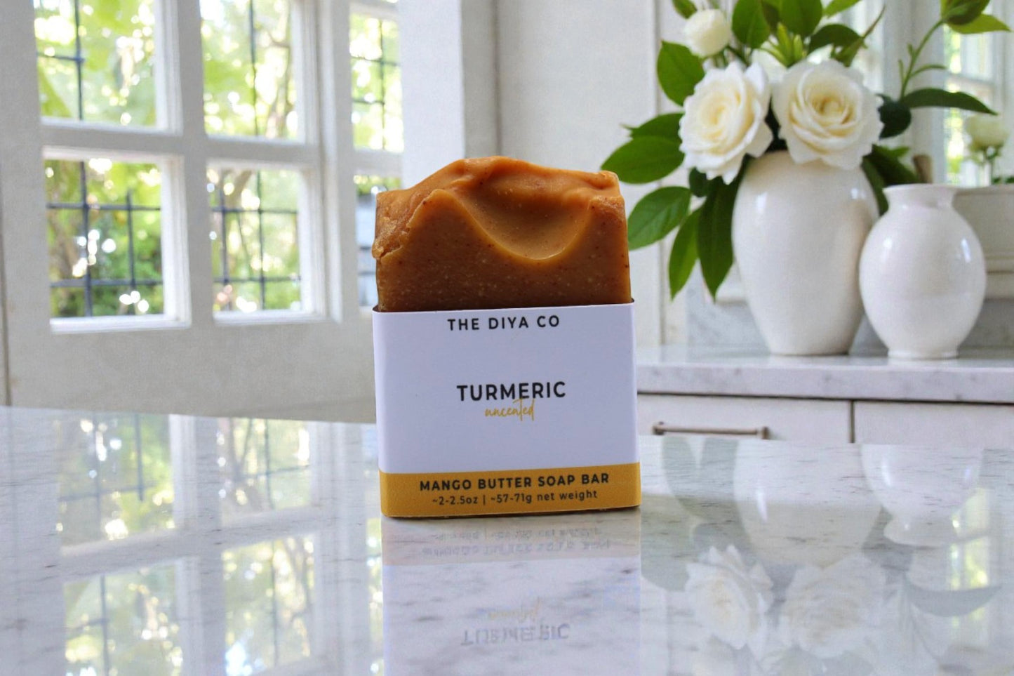 Turmeric & Mango Butter Mini Soap Bar | Brighten + Glow