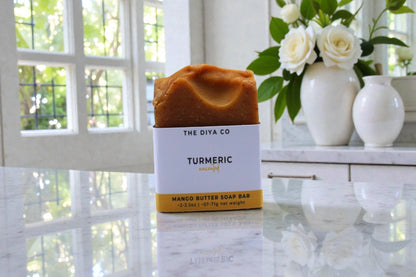 Turmeric & Mango Butter Mini Soap Bar | Brighten + Glow