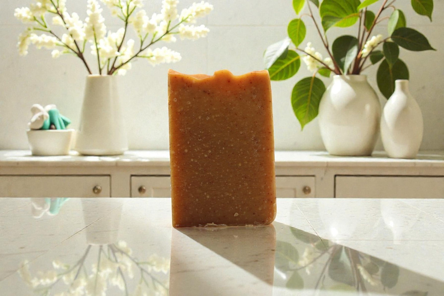 Turmeric & Mango Butter Mini Soap Bar | Brighten + Glow
