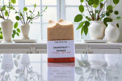 Citrus & Sea Salt Mini Soap Bar | Refresh + Exfoliate