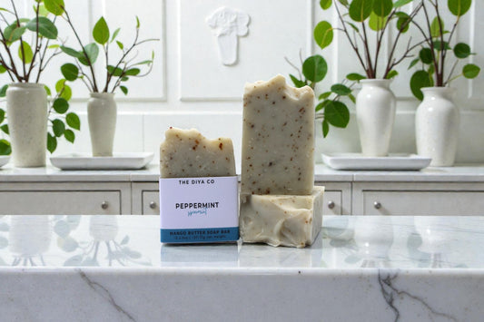 Peppermint & Spearmint Mini Soap Bar (2–2.5 oz) | Energize + Refresh