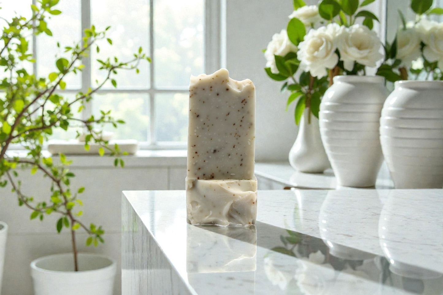Peppermint & Spearmint Mini Soap Bar  | Energize + Refresh