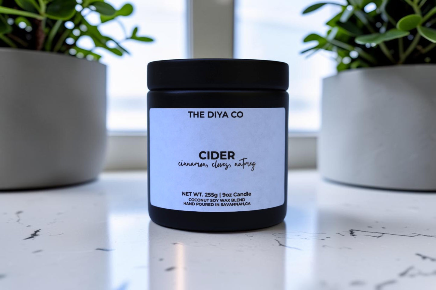 9 oz Cider Glam Tin | Coconut Soy Candle