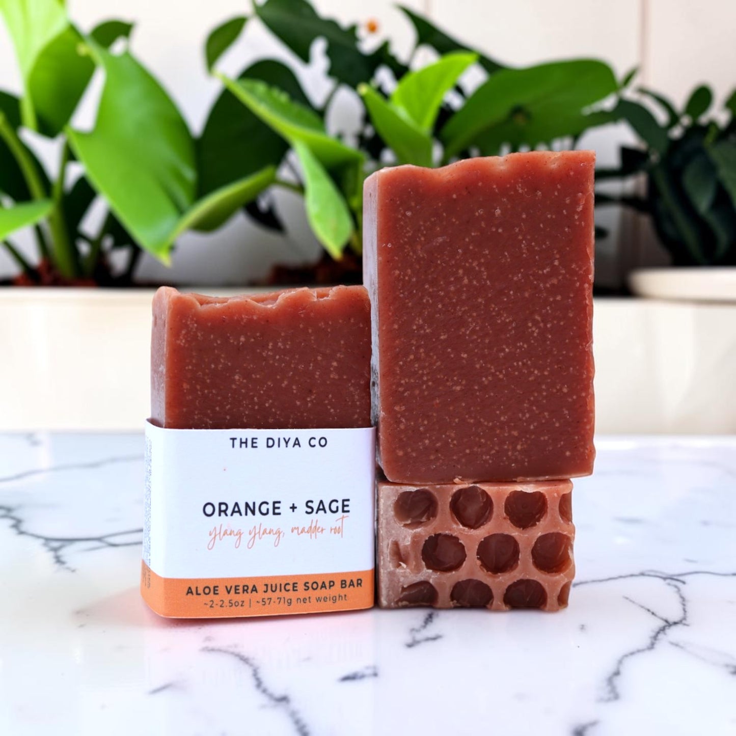 Orange, Sage + Ylang Ylang Mini Soap Bar (2.5oz)