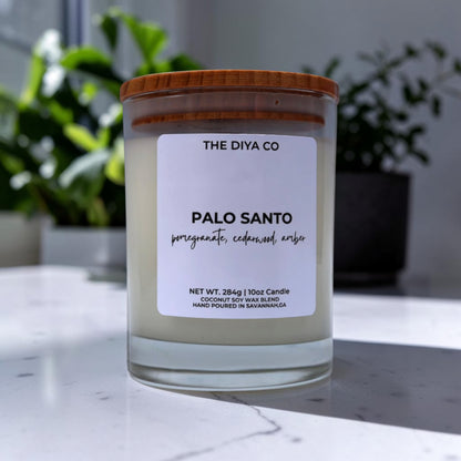 10 oz Palo Santo | Coconut Soy Candle