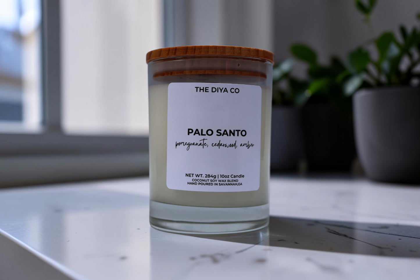 10 oz Palo Santo | Coconut Soy Candle