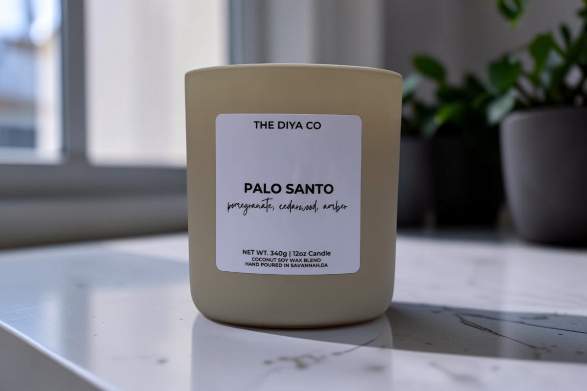 12 oz Palo Santo | Coconut Soy Candle