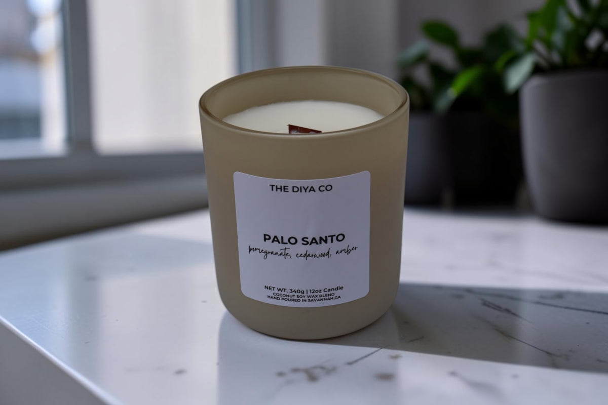 12 oz Palo Santo | Coconut Soy Candle
