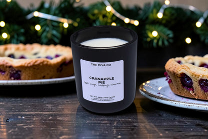 12 oz Cranapple Pie | Coconut Soy Candle