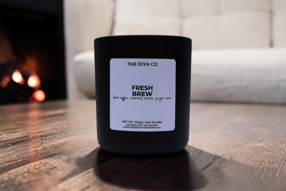 12 oz Fresh Brew | Coconut Soy Candle