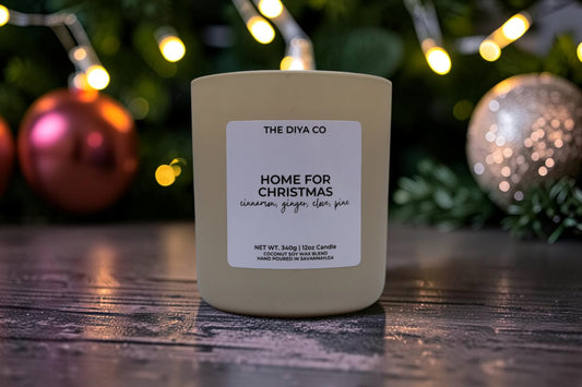 12 oz Home for Christmas | Coconut Soy Candle