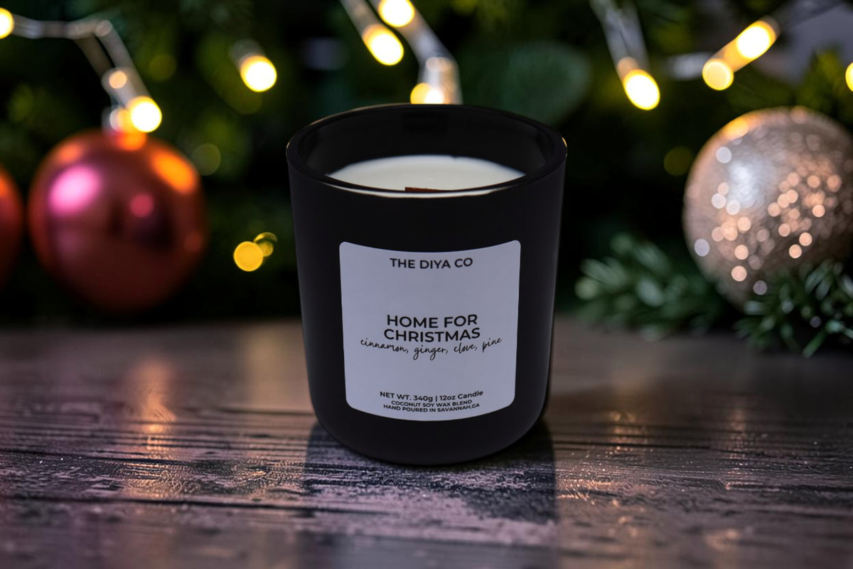 12 oz Home for Christmas | Coconut Soy Candle