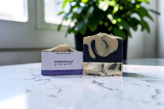 Peppermint, Fir Needle and Spearmint Palm-Oil Free Soap Bar(5oz)