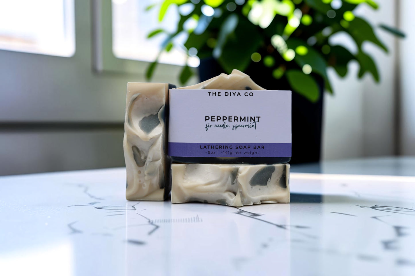 Peppermint, Fir Needle and Spearmint Palm-Oil Free Soap Bar