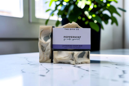 Peppermint, Fir Needle and Spearmint Palm-Oil Free Soap Bar