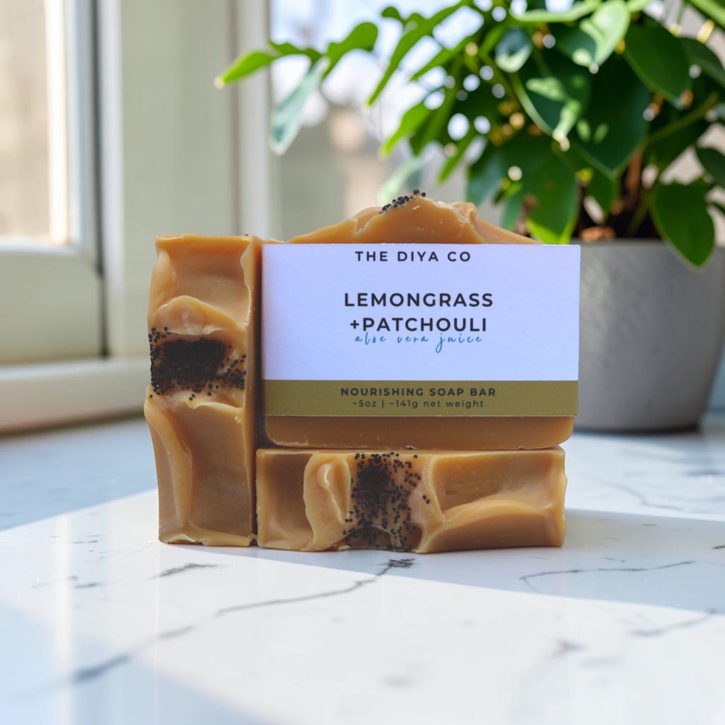 5oz Lemongrass & Patchouli Soap Bar