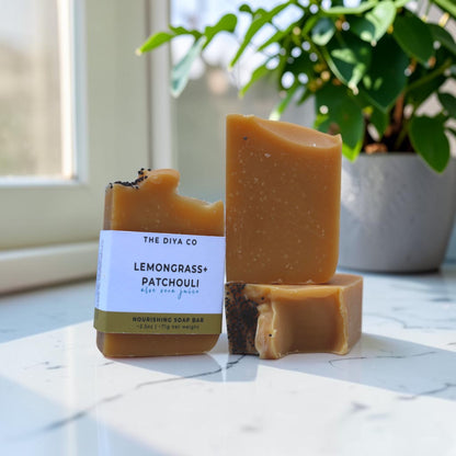 2.5oz Lemongrass & Patchouli Soap Bar