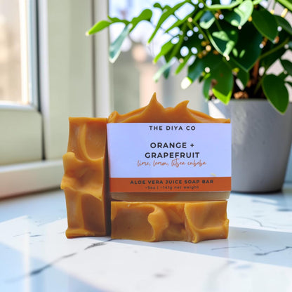 5oz Orange, Grapefruit, Lime, Lemon & Litsea Cubeba Soap Bar
