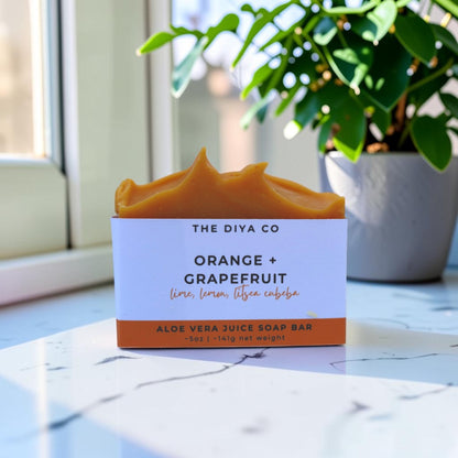 5oz Orange, Grapefruit, Lime, Lemon & Litsea Cubeba Soap Bar