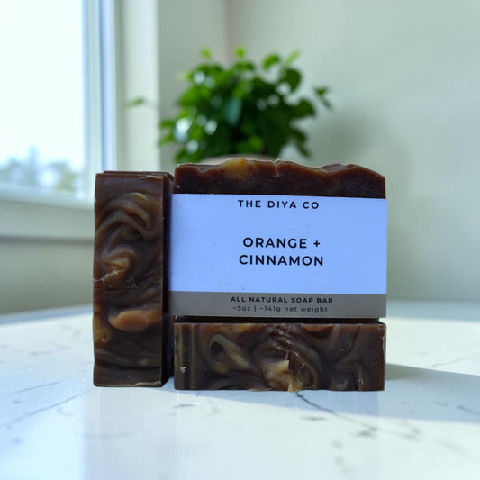 Orange + Cinnamon Soap Bar (5 oz)