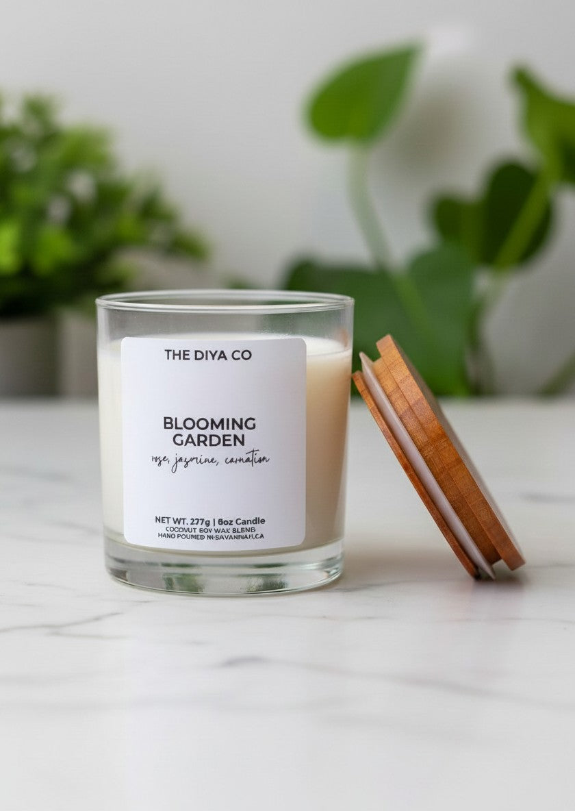 8 oz Blooming Garden | Coconut Soy Candle