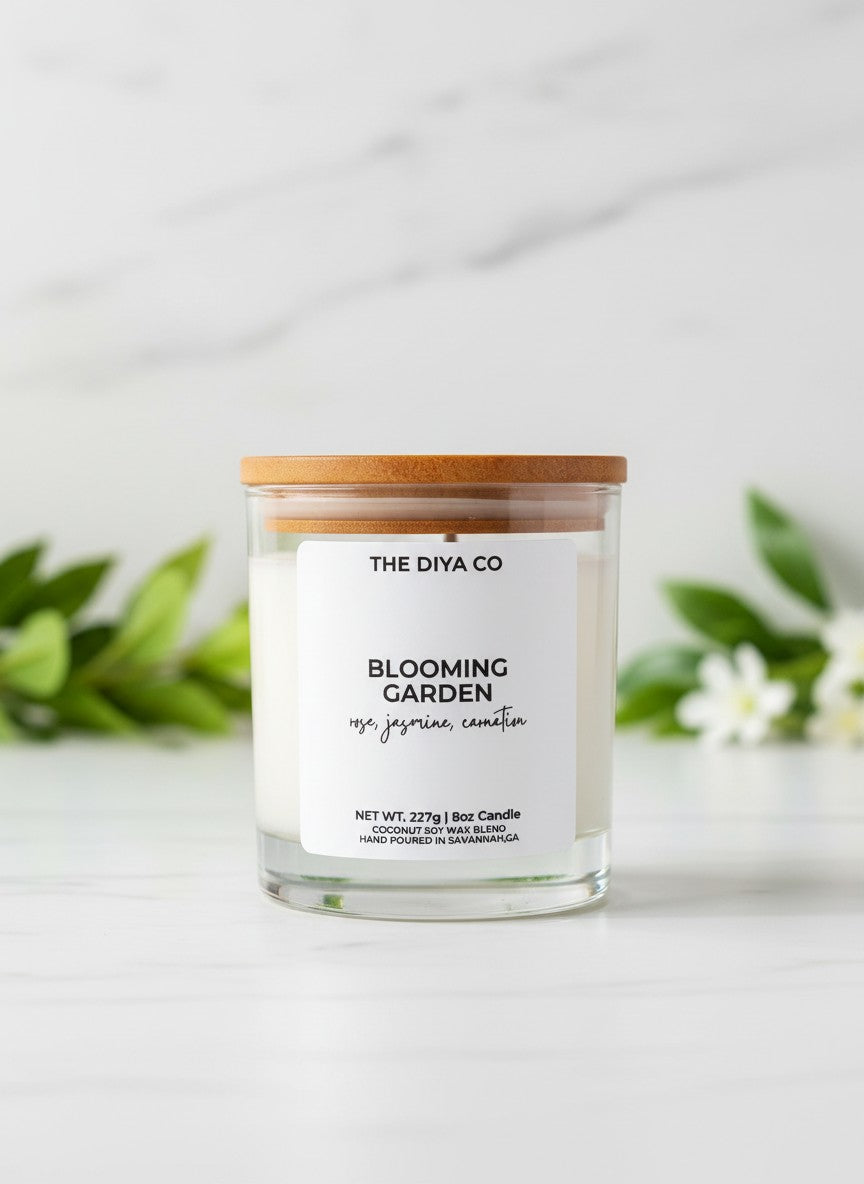 8 oz Blooming Garden | Coconut Soy Candle