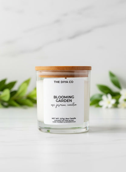 8 oz Blooming Garden | Coconut Soy Candle