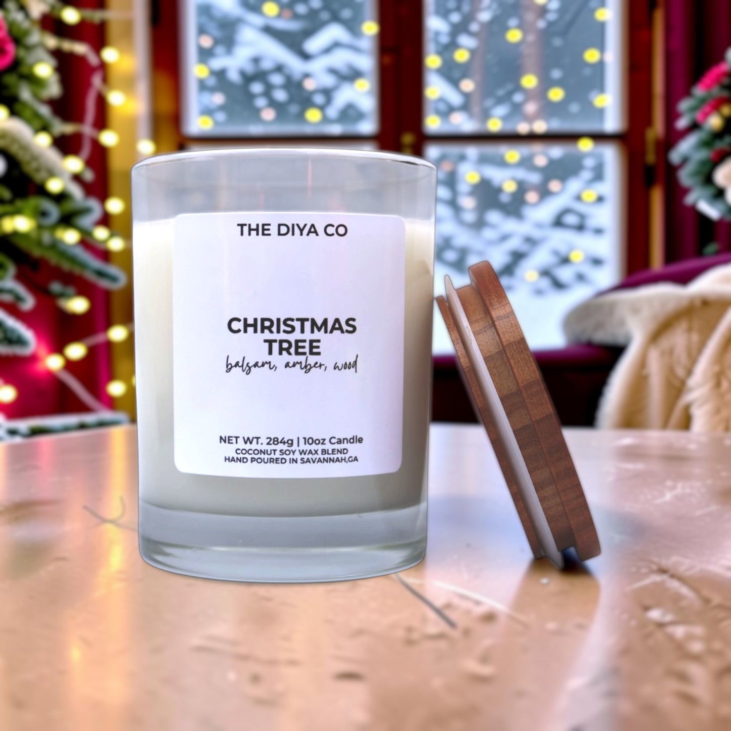 10 oz Christmas Tree | Coconut Soy Candle