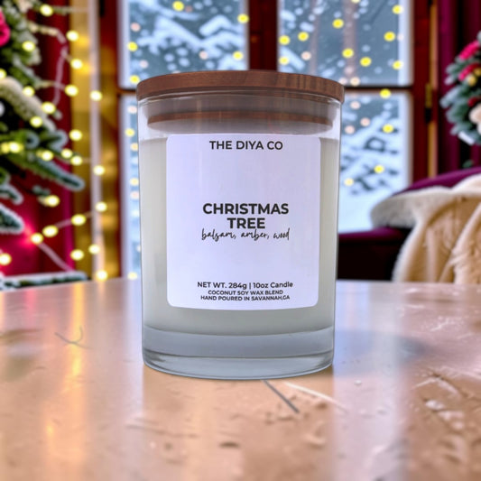 10 oz Christmas Tree | Coconut Soy Candle
