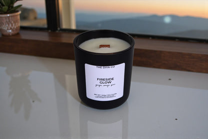 12 oz Fireside Glow | Coconut Soy Candle