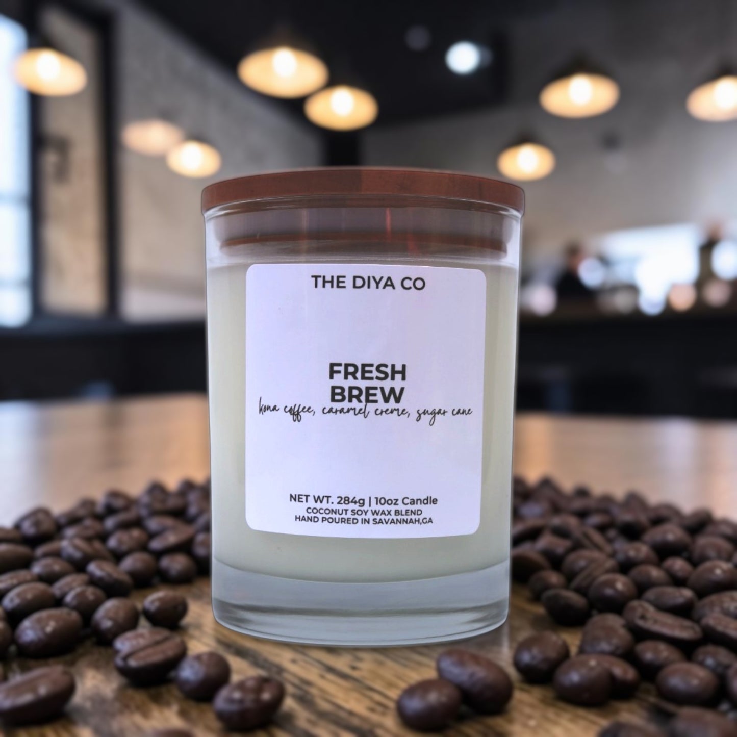 10 oz Fresh Brew | Coconut Soy Candle