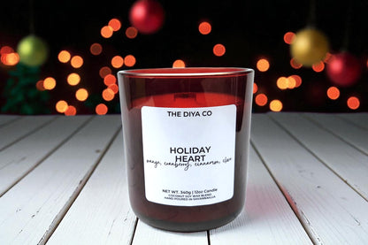 12 oz Holiday Heart | Coconut Soy Candle